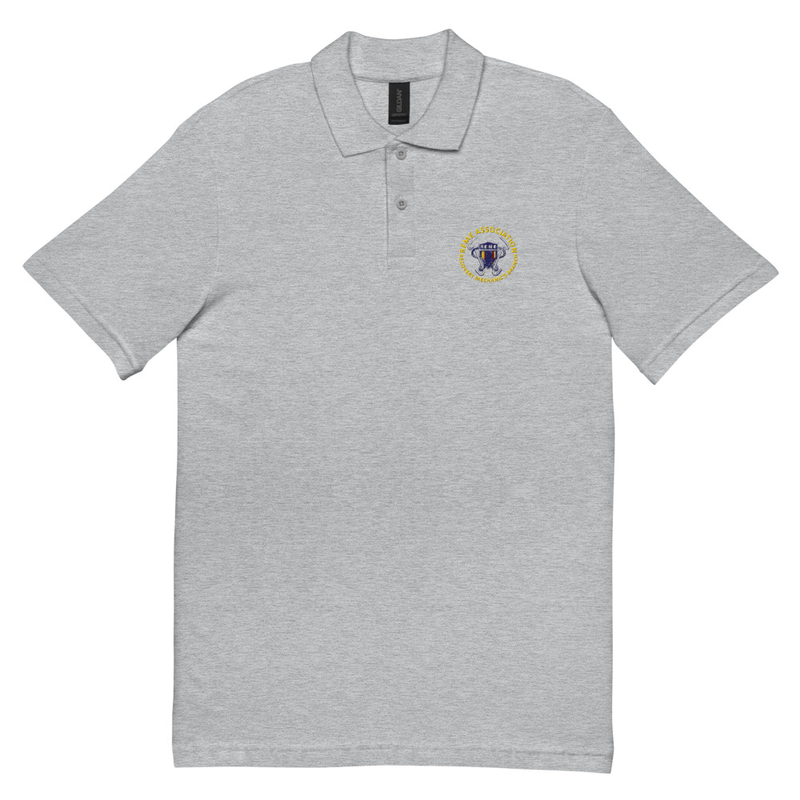 Unisex branch polo shirt — Sport Grey