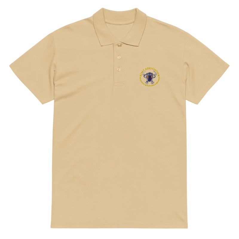 Premium branch polo shirt — Sand