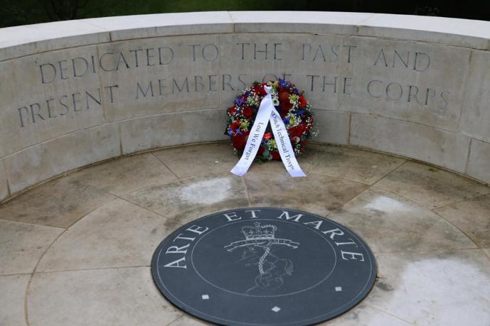 The RTT study group on tour at the National Memorial Arboretum