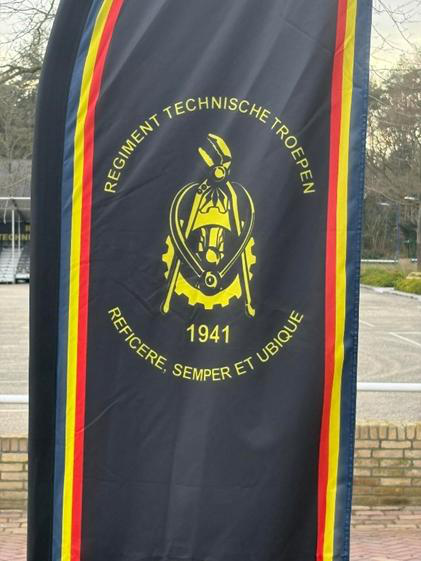 The 85th Anniversary RTT Regimental flag